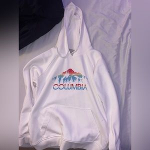 Women white hoodie